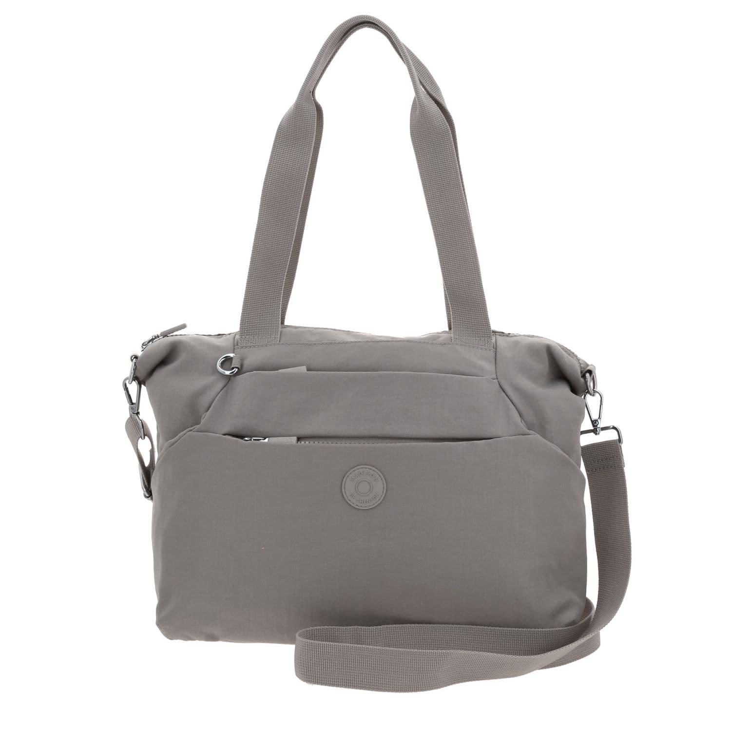 Bolsa Grande para Dama Madison Gris | Tote Casual Trabajo, modelo MD26041-2