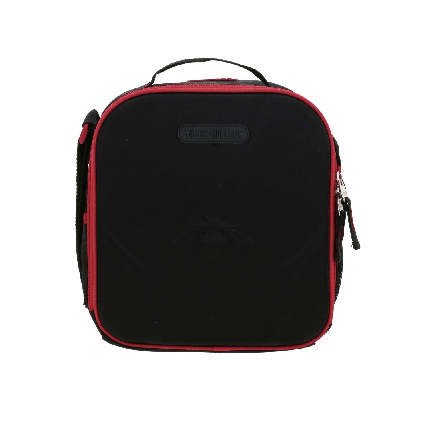 Lonchera escolar para niño Miles Morales by Chenson Negro Térmica, modelo MM70221-3