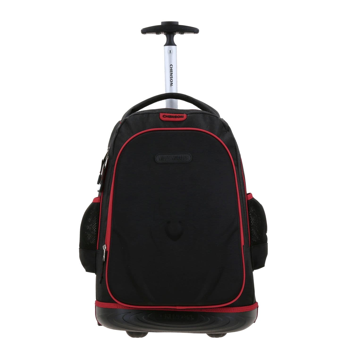 Mochila con Ruedas Miles Morales Negro para Niño - Diversión y Seguridad, modelo MM70223-3