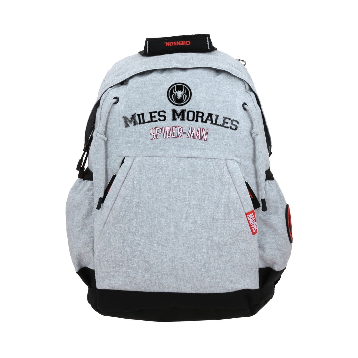 Mochila Escolar Miles Morales Gris | Chenson Infantil, modelo MM71026-2
