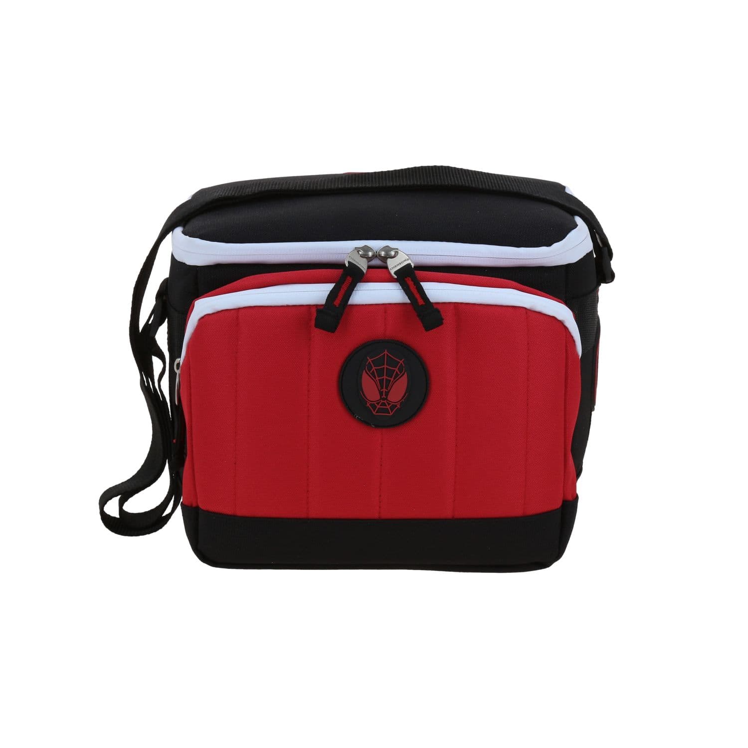 Lonchera Escolar Térmica Miles Morales Rojo Chenson, modelo MM71090-R