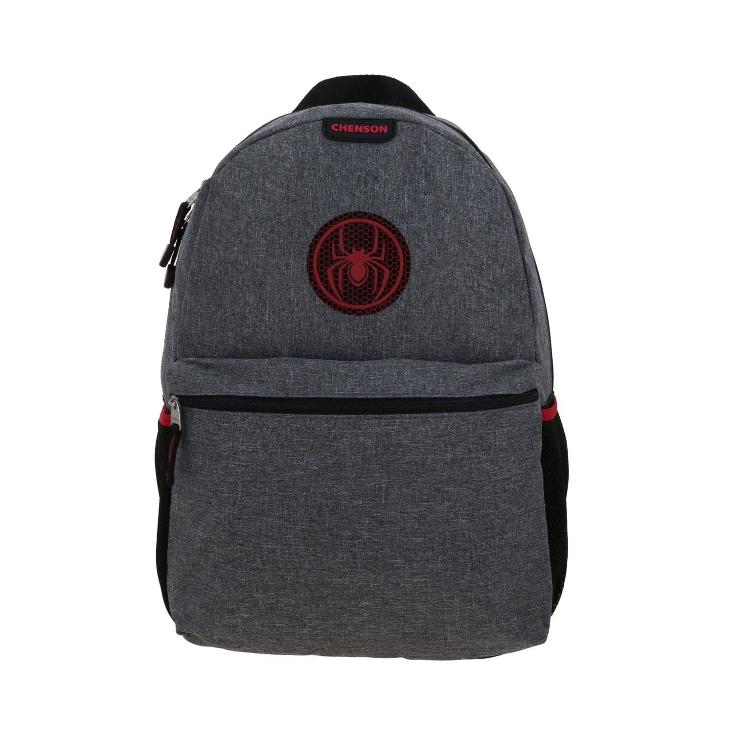 Mochila Escolar Miles Morales Gris Chenson | Backpack Niño, modelo MM71141-2
