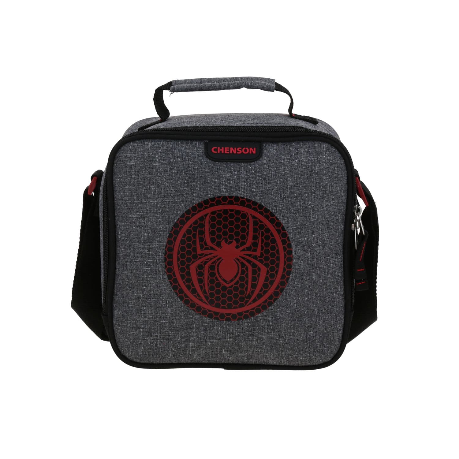 Lonchera Escolar Miles Morales Gris con Forro Térmico | Chenson, modelo MM71142-2