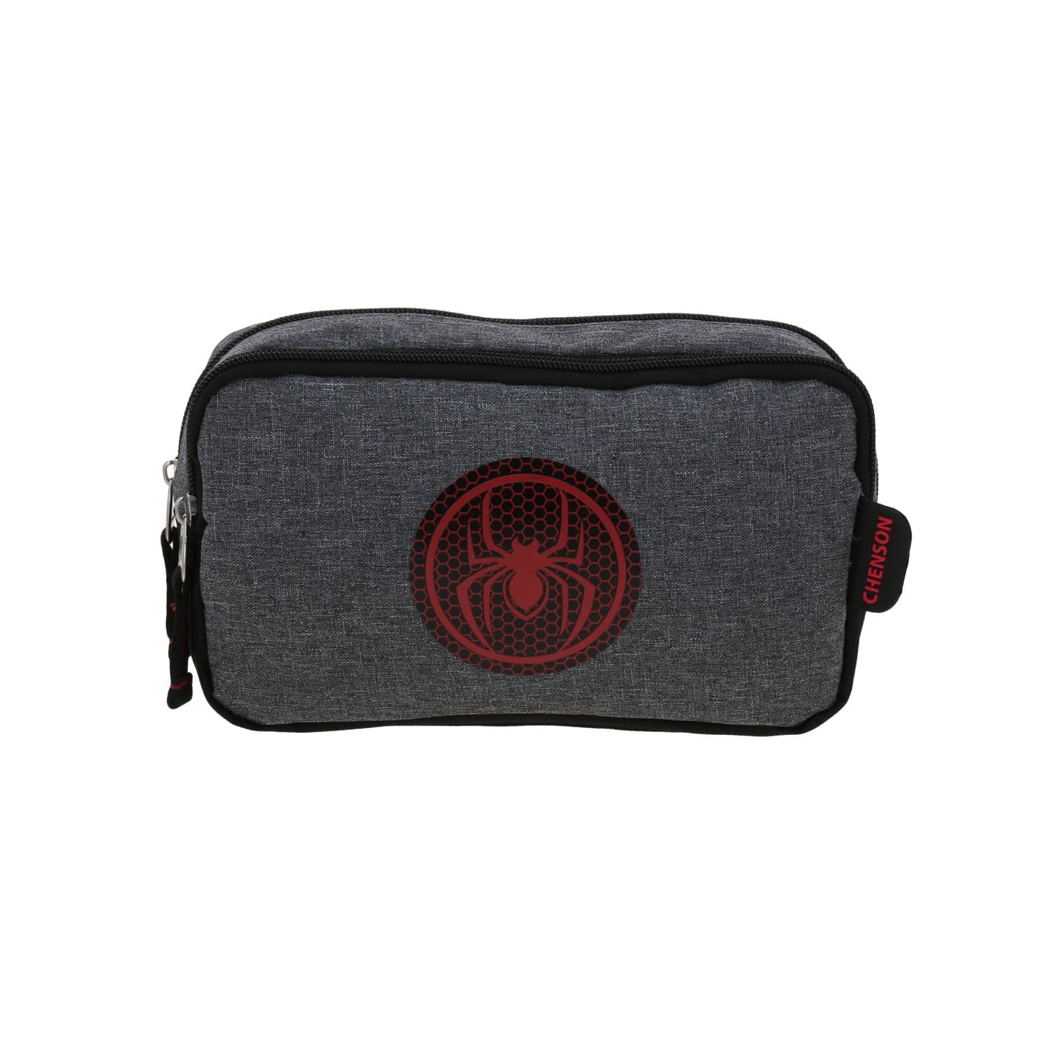 Lapicera Escolar Miles Morales Gris Chenson | Estuche Infantil, modelo MM71143-2