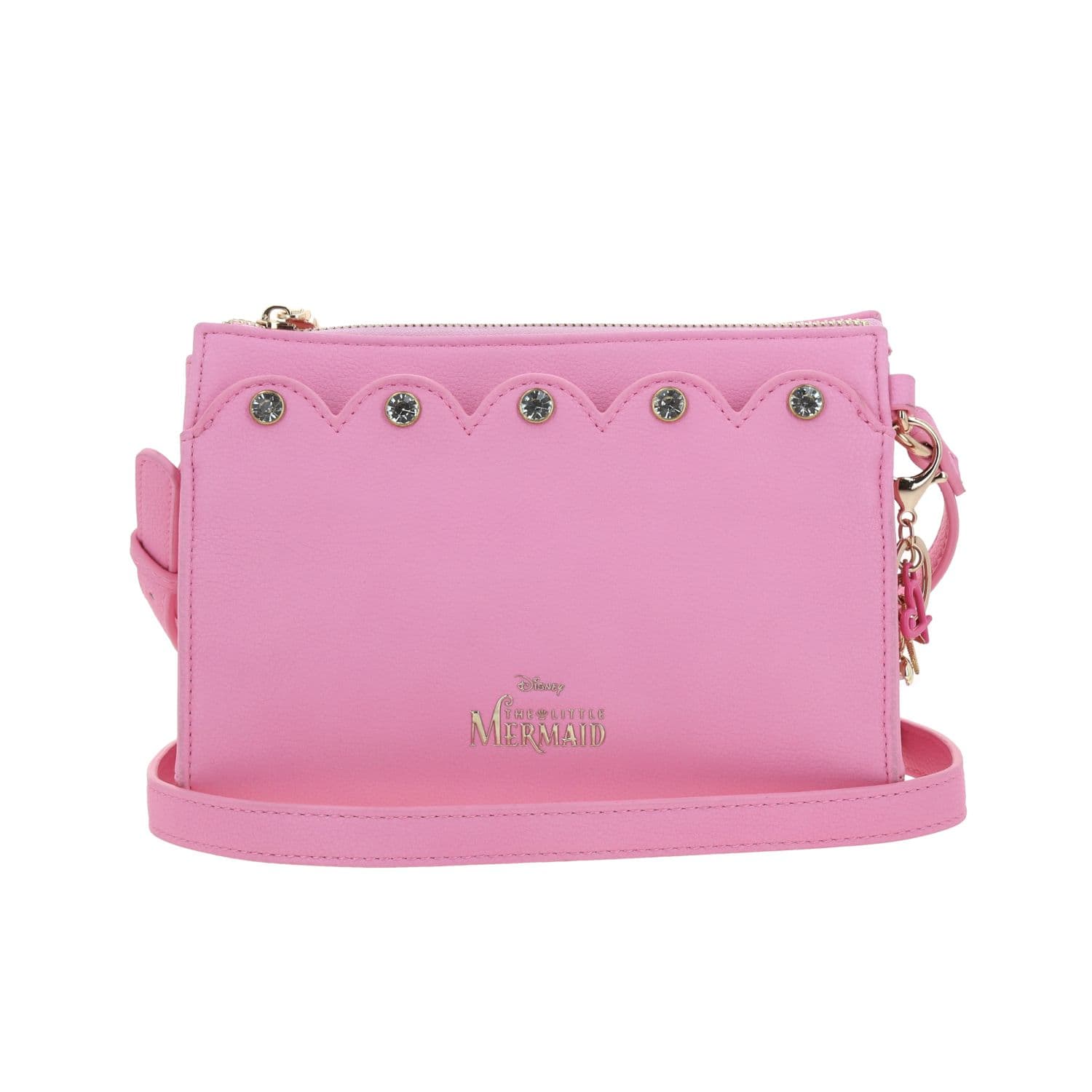 Bolsa de Lado Princesas by Chenson Rosa - Bandolera Escolar Niña, modelo PR25003-P