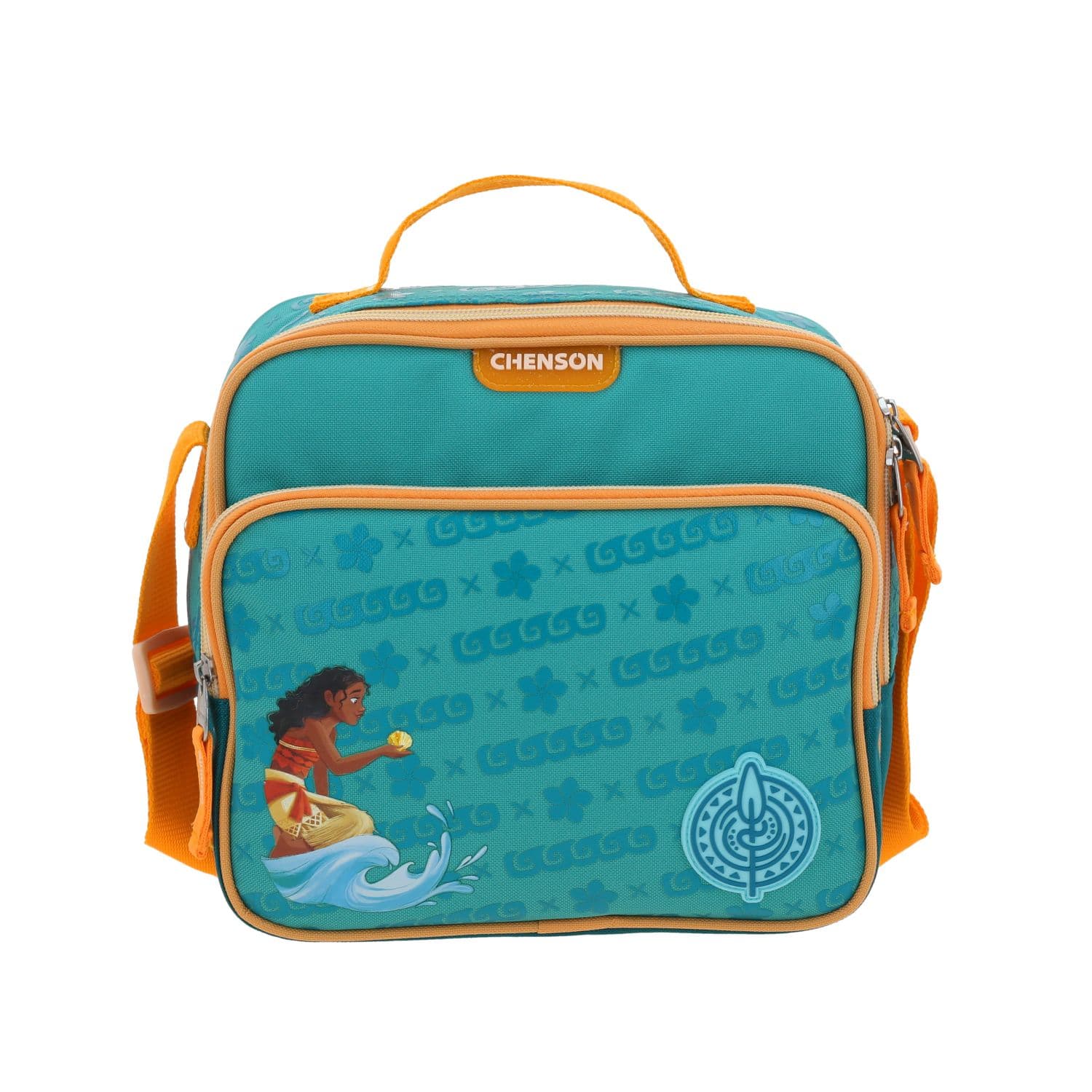 Lonchera escolar térmica Princesas by Chenson Turquesa para niña, modelo PR70396-T