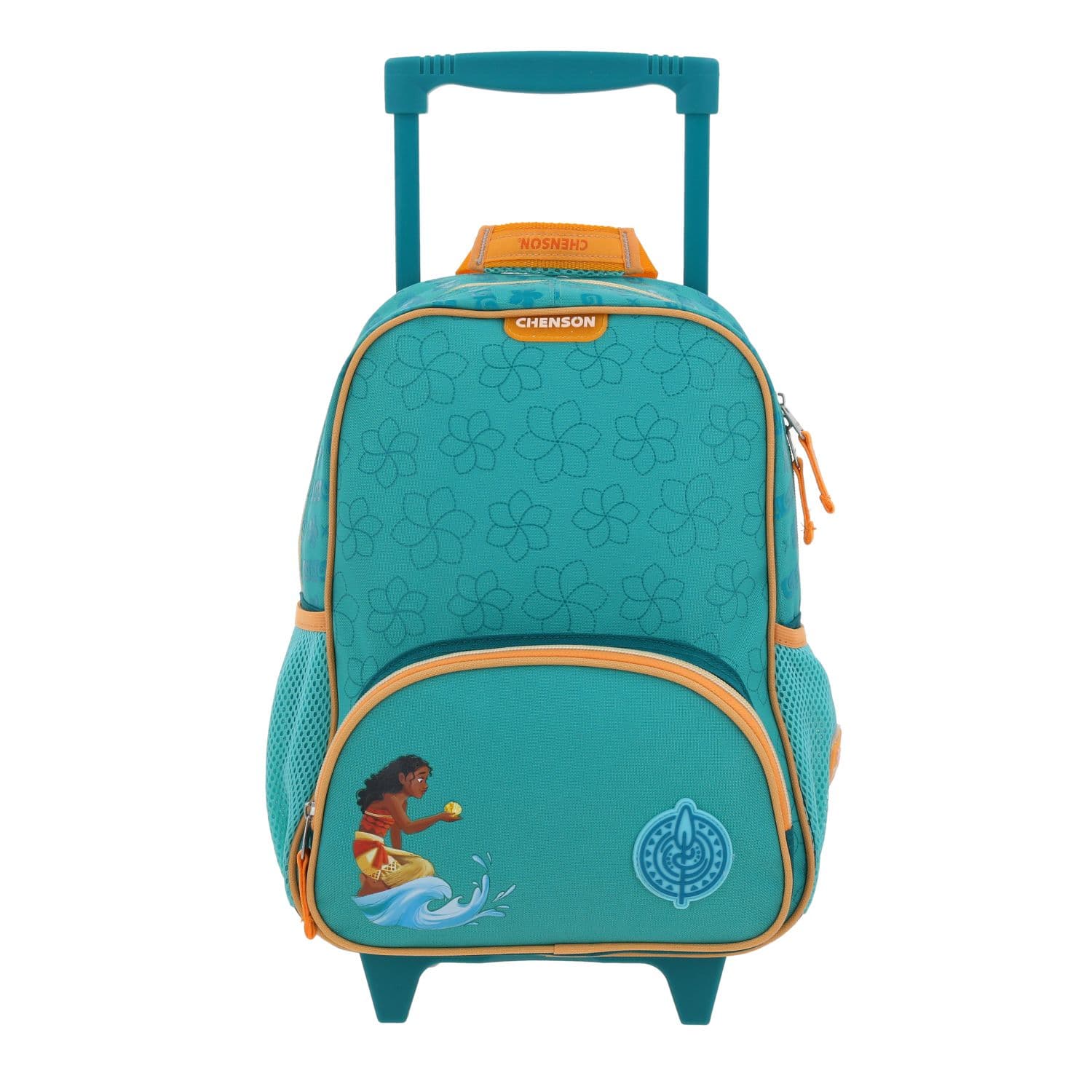 Mochila con Ruedas Princesas by Chenson Turquesa para Niña - Divertida y Segura, modelo PR70398-T
