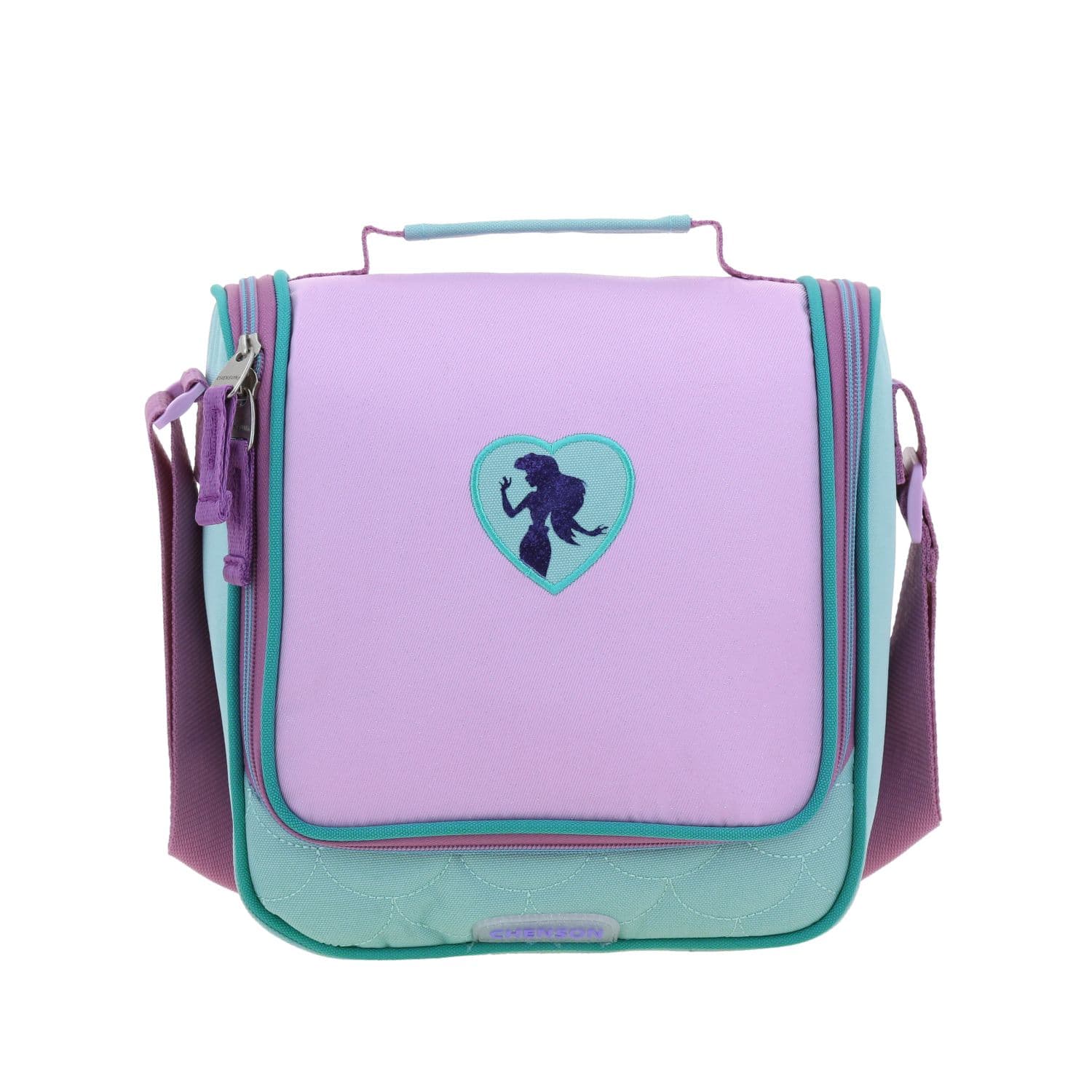 Lonchera escolar térmica Princesas by Chenson Turquesa para niña, modelo PR70464-T