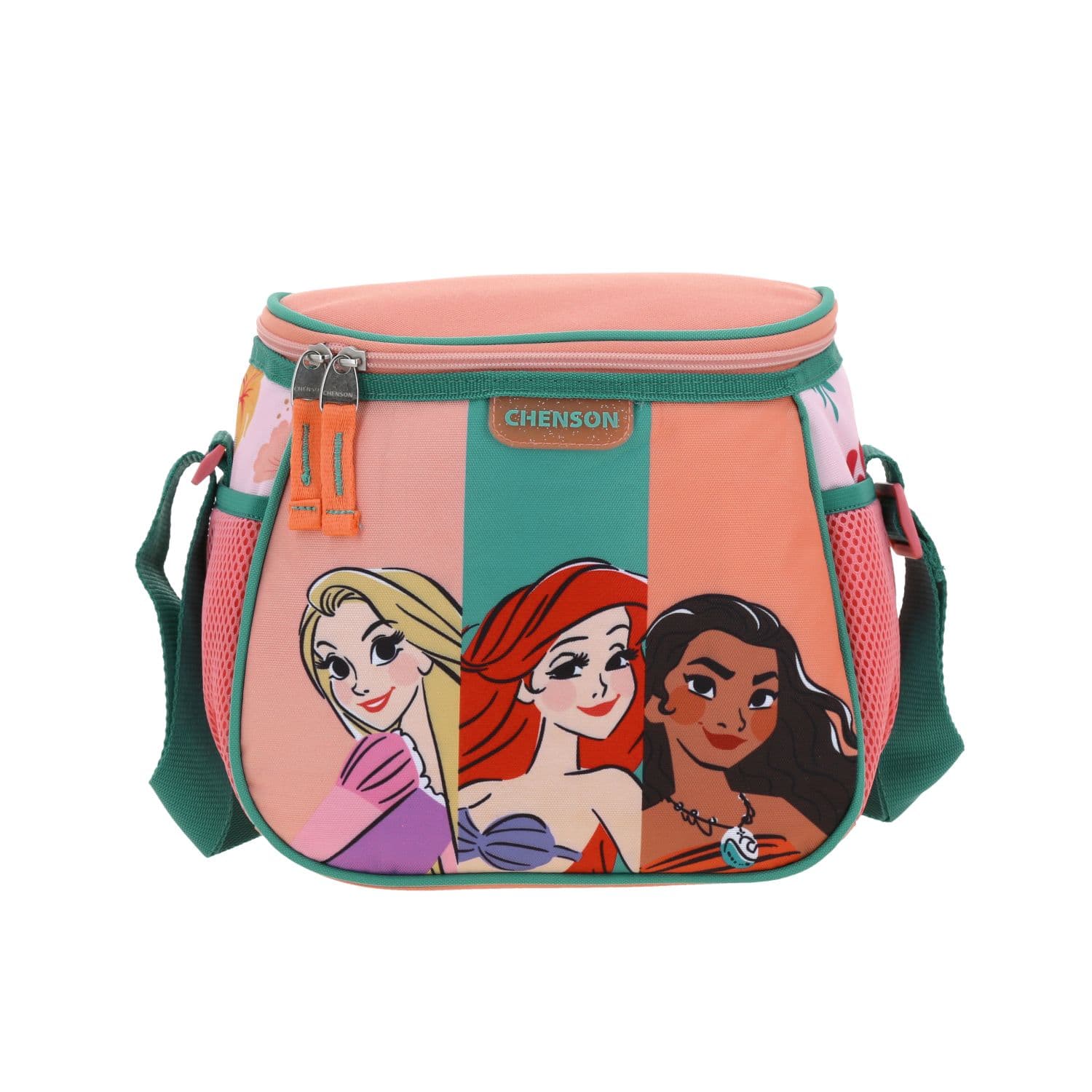 Lonchera escolar Princesas by Chenson Naranja Térmica para Niña, modelo PR70685-O