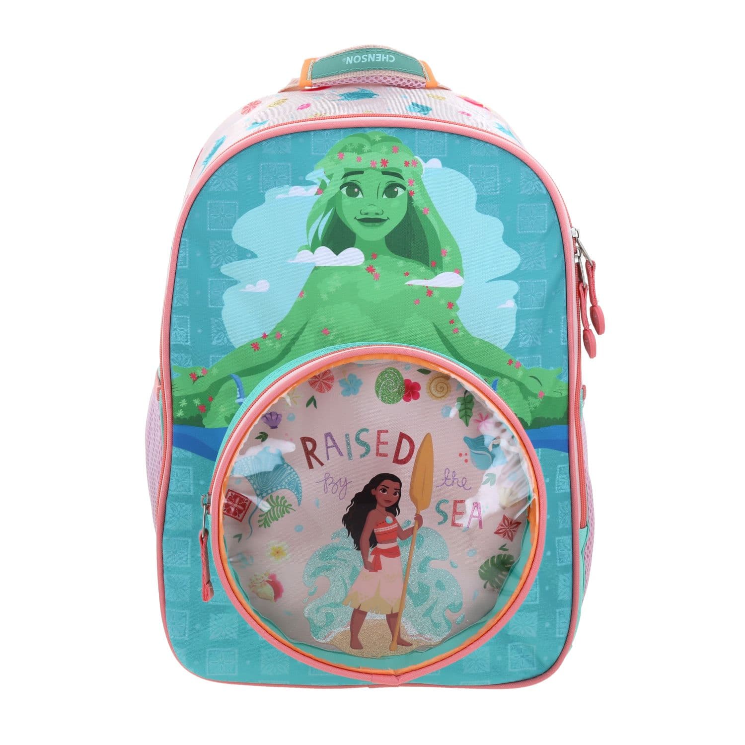 Mochila Escolar Princesas by Chenson Turquesa - Infantil, modelo PR70851-T
