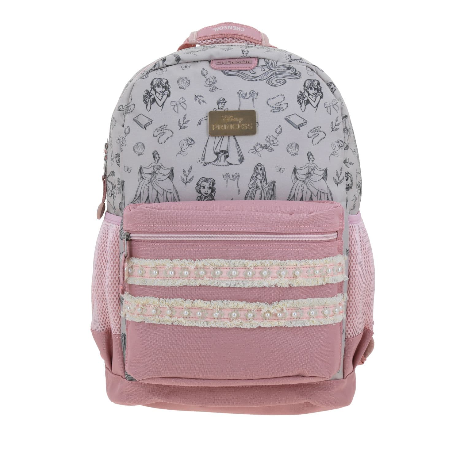 Mochila Escolar Princesas by Chenson Niña Resistente, modelo PR70892-5