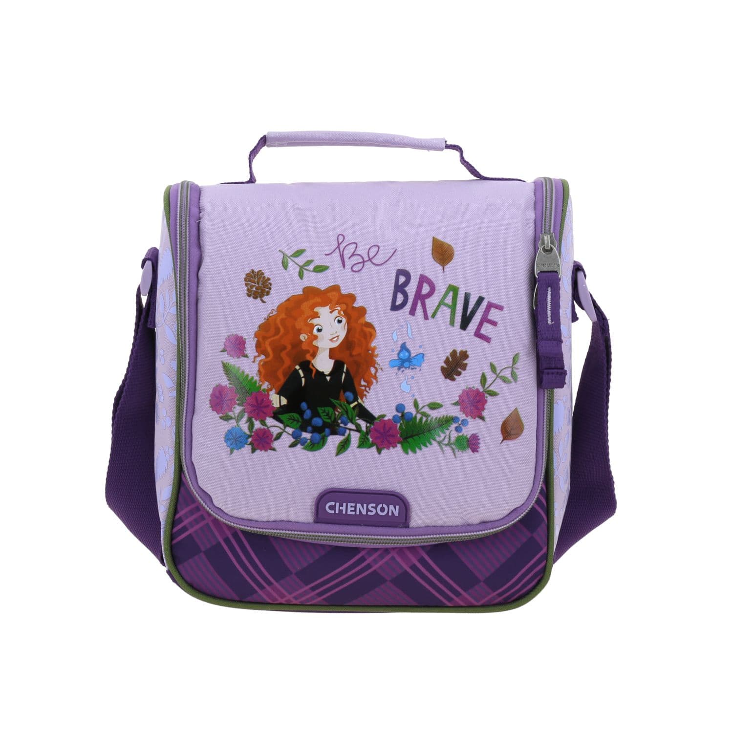 Lonchera Escolar Térmica Princesas Uva - Chenson Infantil, modelo PR70904-U
