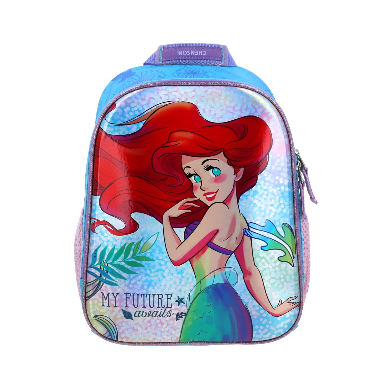 Mochila Kinder Princesas Azul Chenson - Duradera y Cómoda, modelo PR70955-9