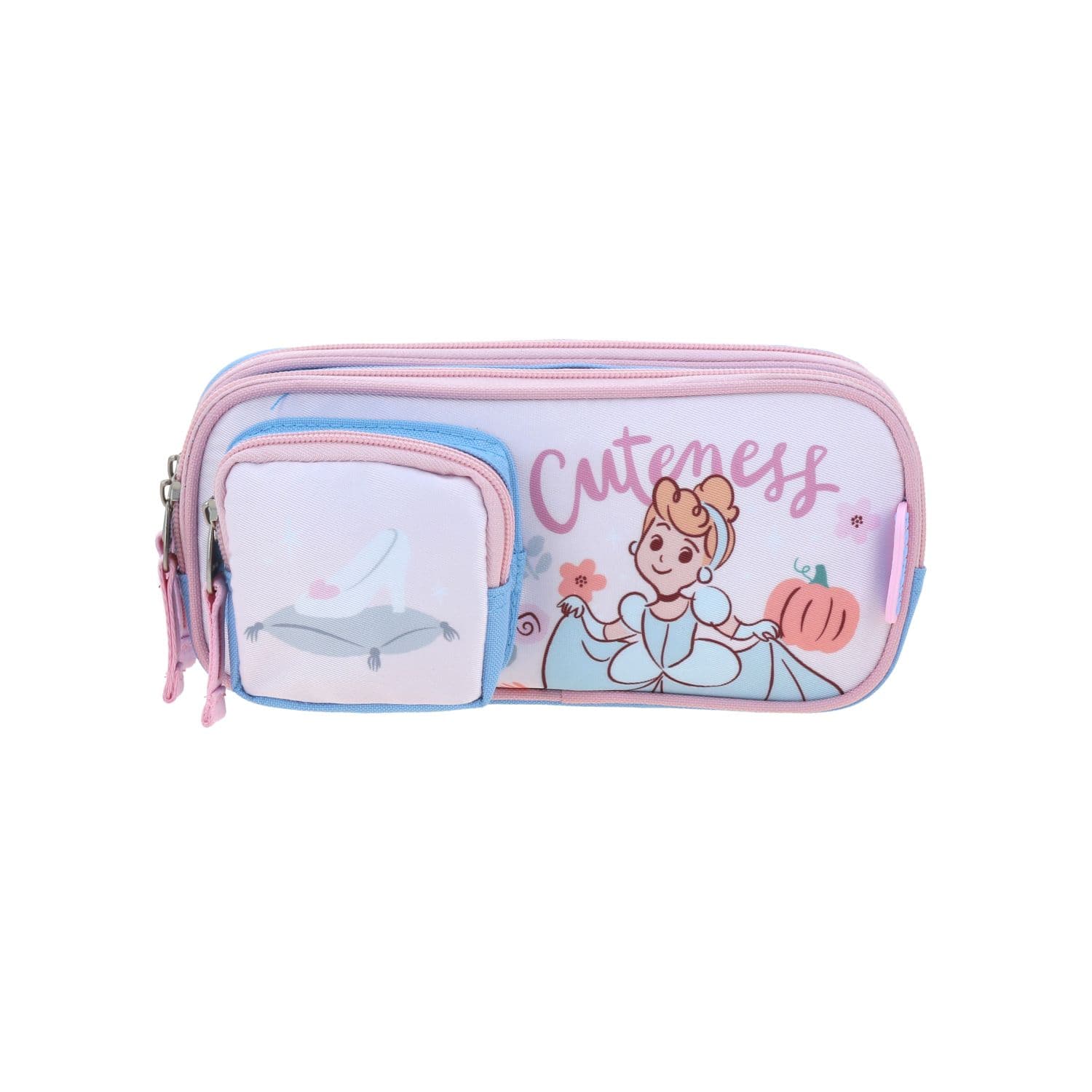 Lapicera Princesas by Chenson Azul Estuche Escolar Infantil, modelo PR70999-9