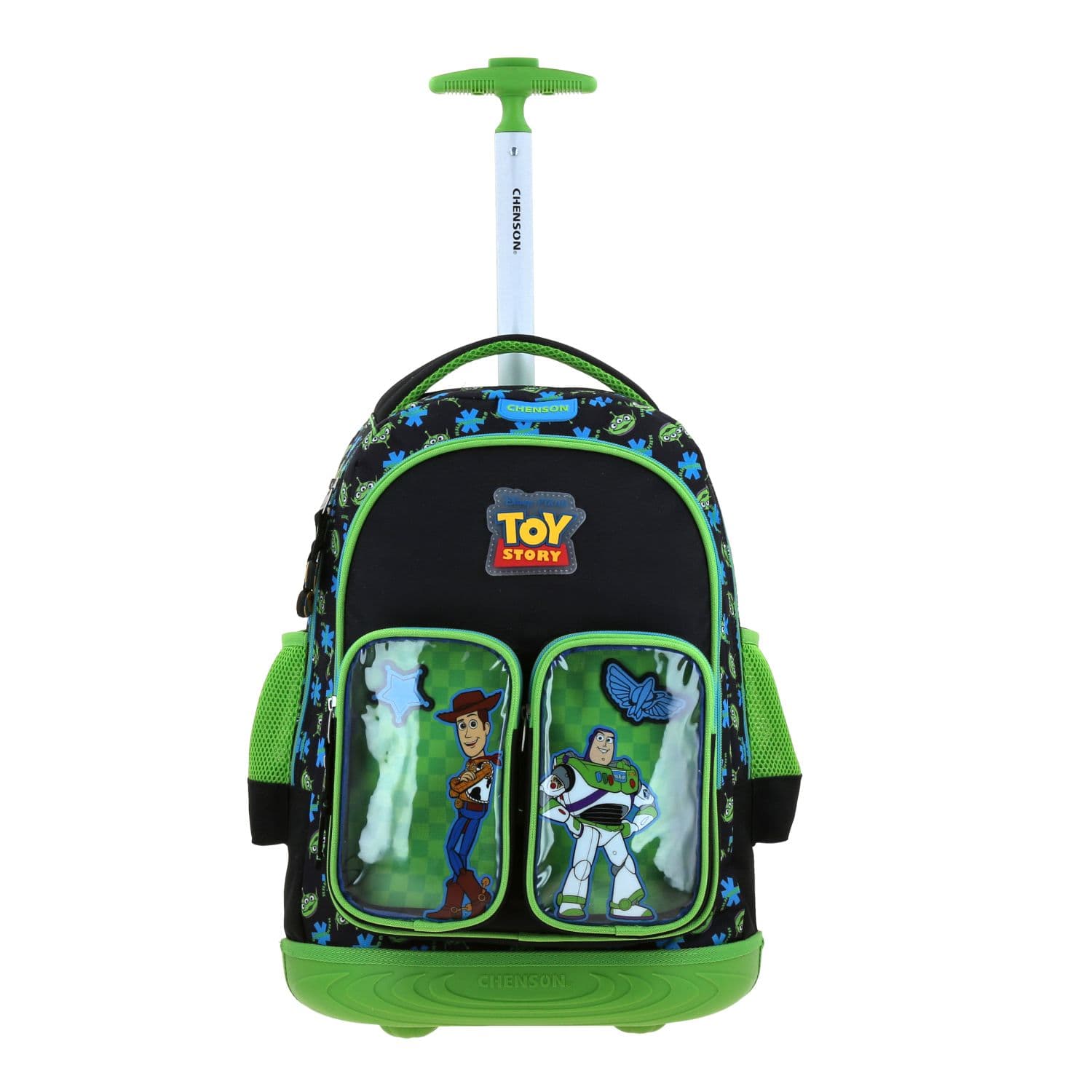 Mochila con Ruedas Toy Story Chenson Primaria Negro LED, modelo TS71173-3