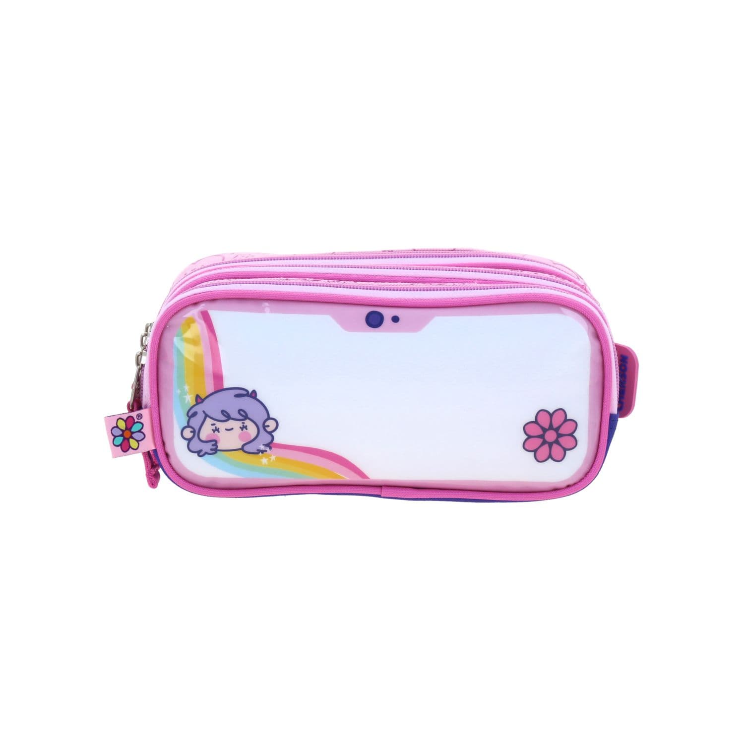 Lapicera Vania Bachur Azul Escolar Infantil | Estuche para Niña, modelo VB71058-9