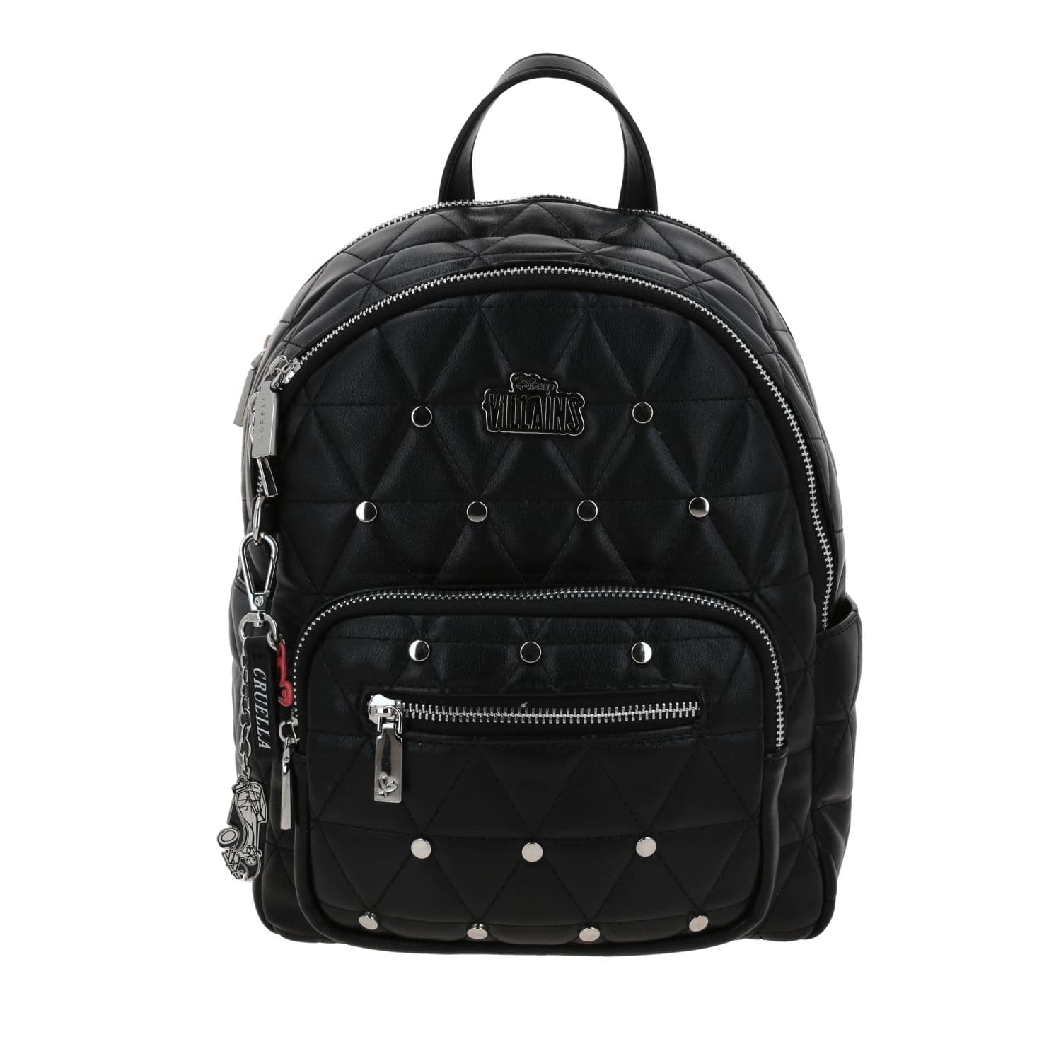 Mochila juvenil negra Villanas by Chenson con doble compartimento, modelo VI25006-3