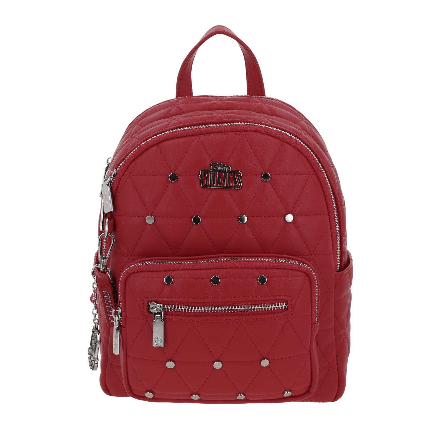 Mochila juvenil roja Villanas by Chenson con doble compartimento, modelo VI25006-R