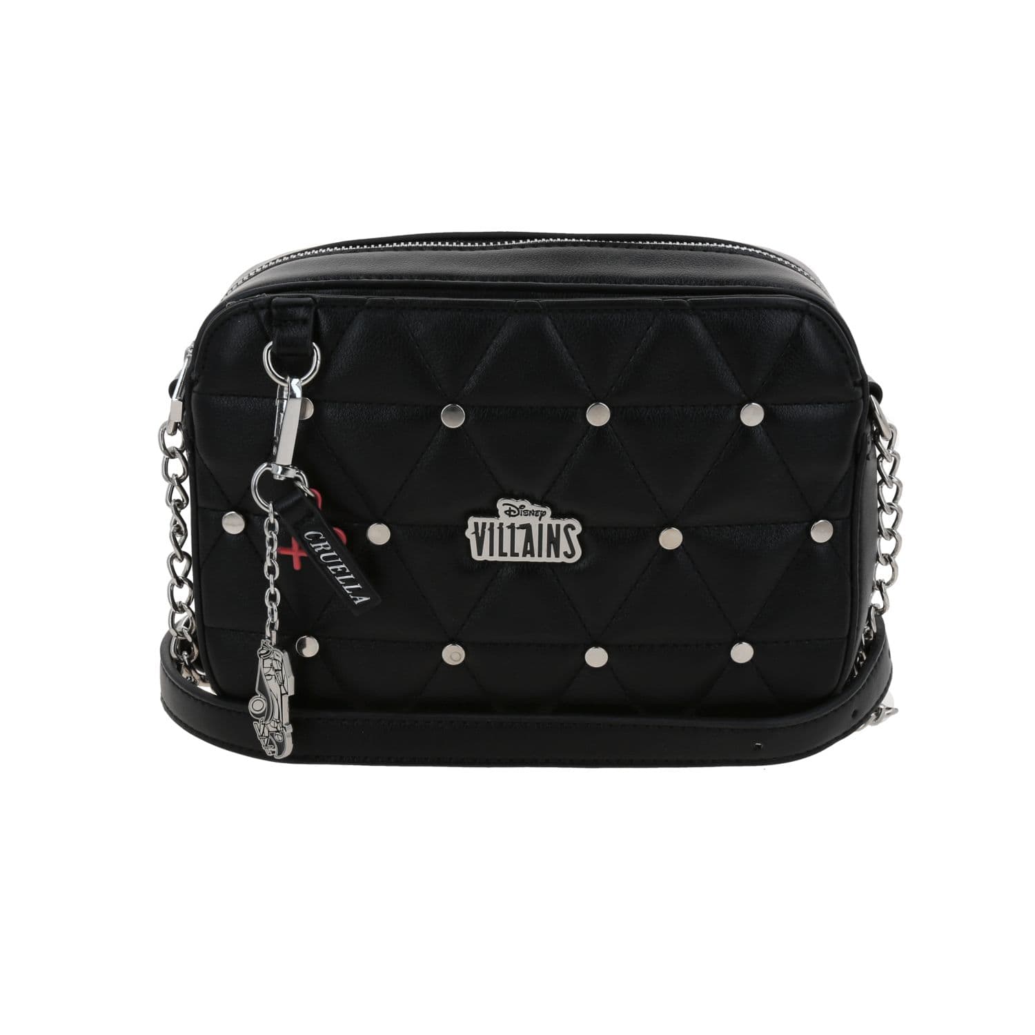 Bolsa de Lado Villanas by Chenson Negro con Bolsillo Frontal, modelo VI25007-3