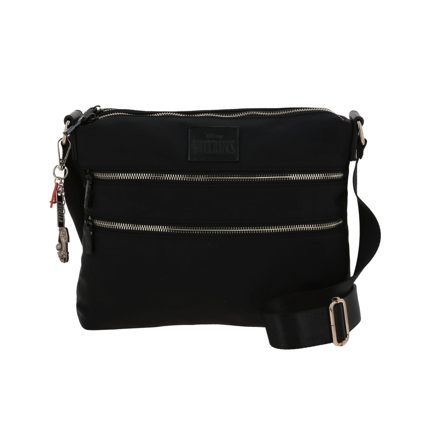 Bolsa de lado Villanas by Chenson negra para jóvenes con estilo, modelo VI25009-3